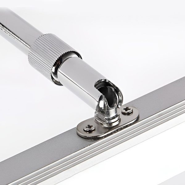 Retractable Over Mirror Bathroom Vanity Light with Acrylic Bar and Stainless Steel Fixture - Image 13