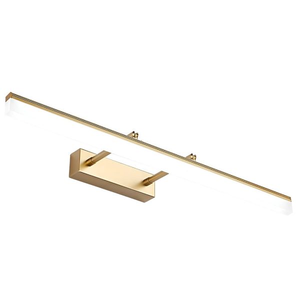 Retractable Over Mirror Bathroom Vanity Light with Acrylic Bar and Stainless Steel Fixture - Image 10