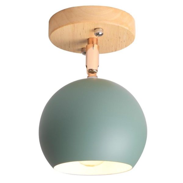 Semicircular Metal LED Rustic Adjustable Pendant Lights Ceiling Lights - Image 8