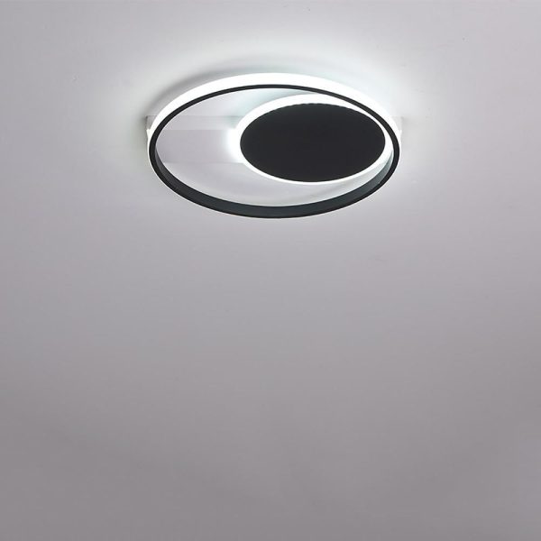 Dual Circle Flush Mount Lights LED Bedroom Ceiling Lights - Image 2
