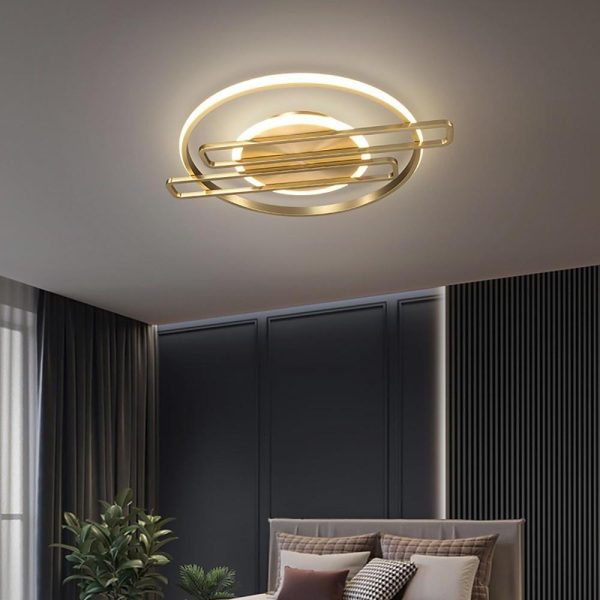 Circular Linear LED Flush Mount Ceiling Light LED Light - Image 5