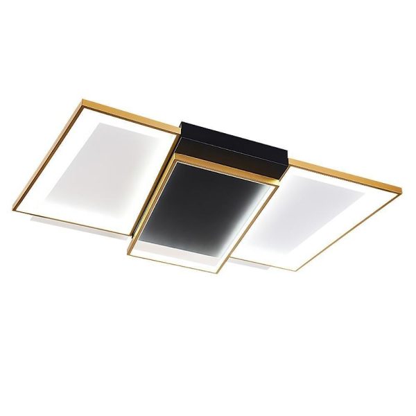 Rectangle Round LED Modern Flush Mount Lighting Ceiling Lights Chandeliers - Image 6