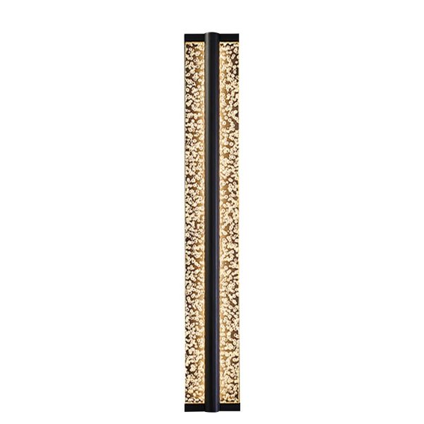 Long Strip Living Room Stairs Outdoor Aisle Stainless Steel Crystal Wall Sconces - Image 7