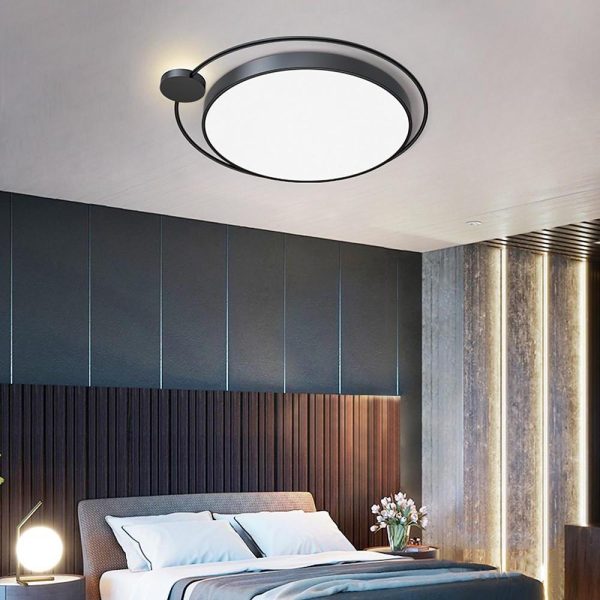 Circular Dimmable LED Nordic Flush Mount Light Ceiling Light Fixtures - Image 7