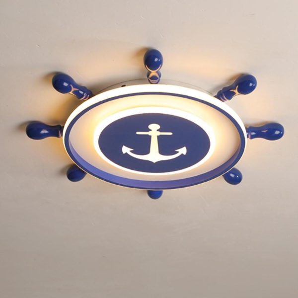 Anchor Insignia Flush Mount Ceiling Light Novelty LED Light - Image 3