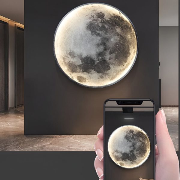 Lunar Moon Dimmable LED Modern Wall Lamp Wall Sconces Lighting Wall Lights - Image 7