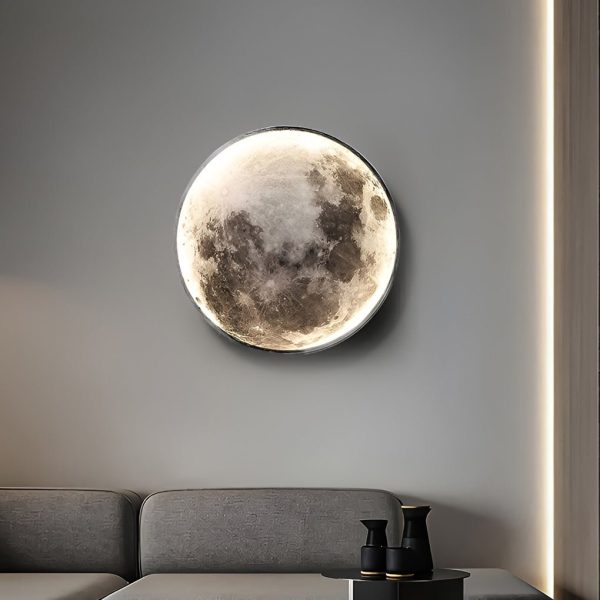 Lunar Moon Dimmable LED Modern Wall Lamp Wall Sconces Lighting Wall Lights - Image 4