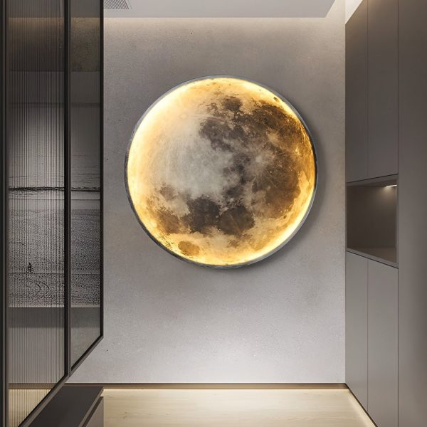 Lunar Moon Dimmable LED Modern Wall Lamp Wall Sconces Lighting Wall Lights - Image 5