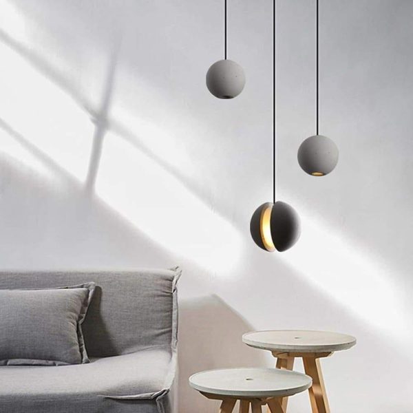 Vintage Cerami Pendant Light Unique Pendant Lighting LED Ceiling Light - Image 3