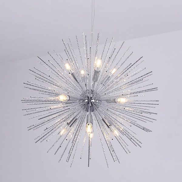 Unique Globe Design LED Electroplated Metal Modern Pendant Lighting - Image 5