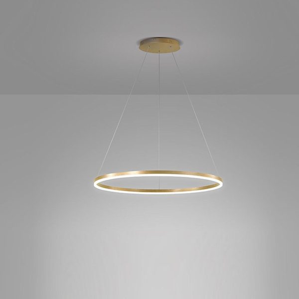 Circle LED Modern Chandelier Pendant Light Hanging Lamp Island Lights - Image 13