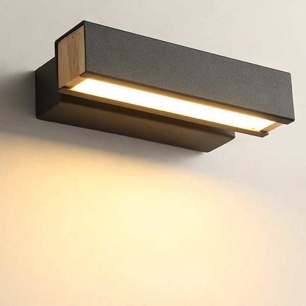 Minimalist Creative Rotatable Design LED Background Wall Bedroom Wall Sconces - Image 8