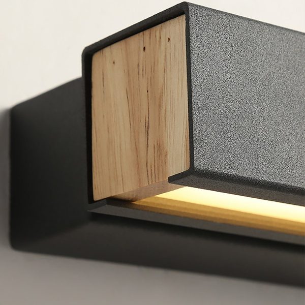 Minimalist Creative Rotatable Design LED Background Wall Bedroom Wall Sconces - Image 12