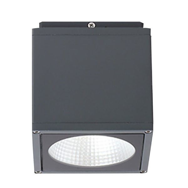 Minimalist Outdoor LED Ceiling Light Square Downlight for Villa Corridor Balcony - Image 6