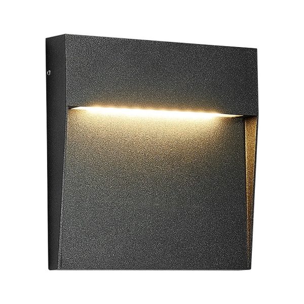 Minimalist Square Waterproof Stair Lights Step Lights Outdoor Wall Lights Stairway Sconces - Image 8
