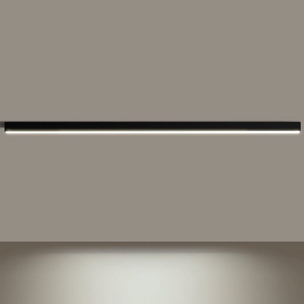 Minimalist Strip Stepless Dimming LED Modern Ceiling Light with Remote Control - Image 12