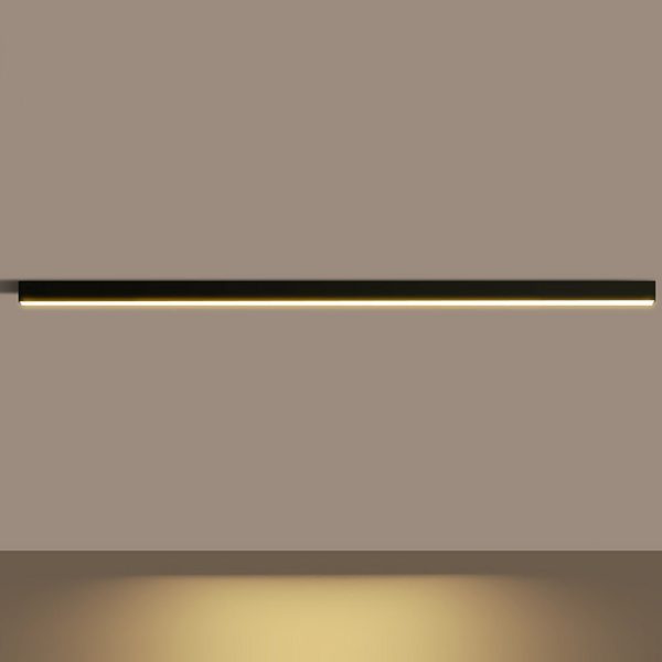 Minimalist Strip Stepless Dimming LED Modern Ceiling Light with Remote Control - Image 13