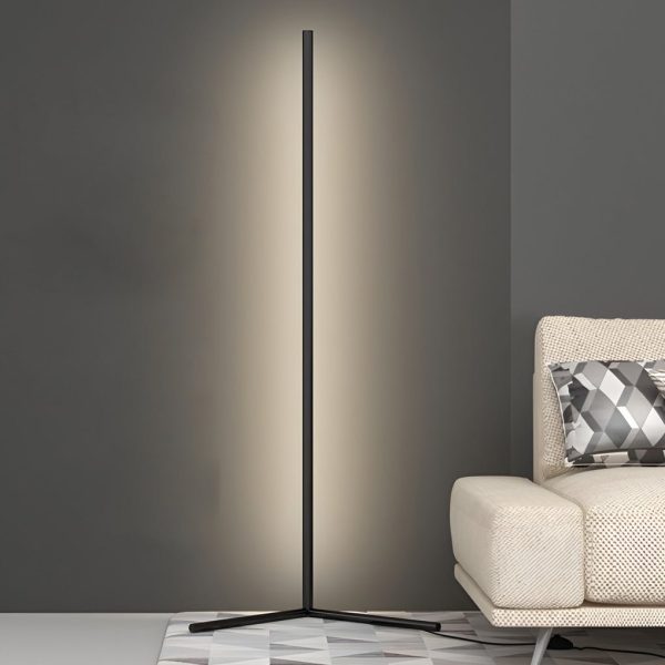 Remote Control RGB Dimmable LED Corner Floor Lamp - Image 5