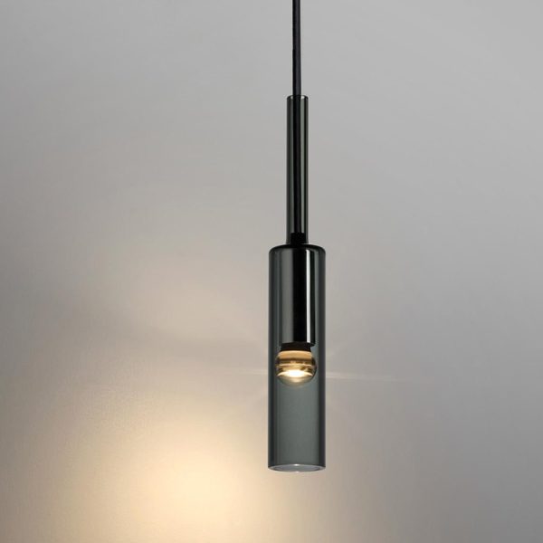 Minimalist Unique Linear Glass Chandelier for Living Room Background Wall Dining Room - Image 5