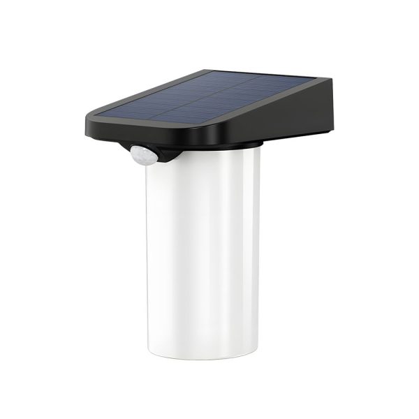 Modern LED Black Outdoor Solar Wall Lights with Motion Sensor - Image 7