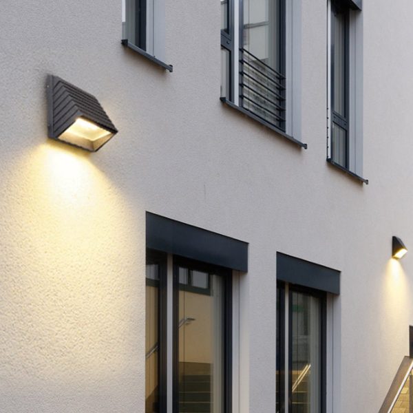 Modern Minimalist Outdoor Waterproof LED Wall Light for Villa Garden Balcony Stairs - Image 5