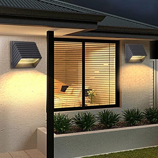 Modern Minimalist Outdoor Waterproof LED Wall Light for Villa Garden Balcony Stairs - Image 4