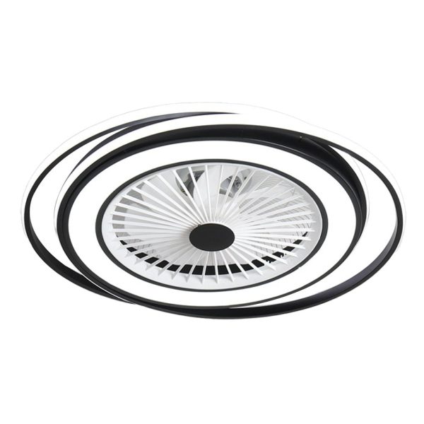 Modern Minimalist Stepless Dimming Invisible Bladeless Ceiling Fan Light for Bedroom - Image 11
