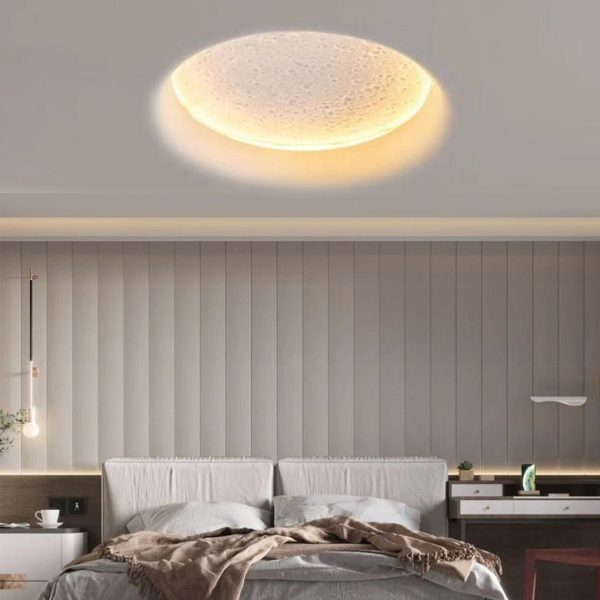 Moon-like Plaster LED Embedded Wall Light Anti-glare for Background Wall - Image 2