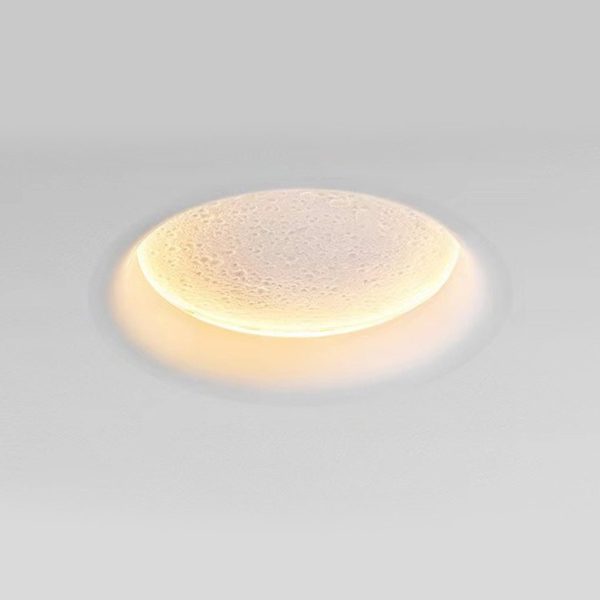 Moon-like Plaster LED Embedded Wall Light Anti-glare for Background Wall - Image 5