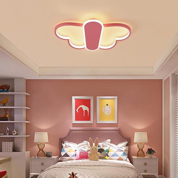 Cartoon Butterflies Shaped LED Dimmable with Remote Modern Ceiling Lights - Image 6