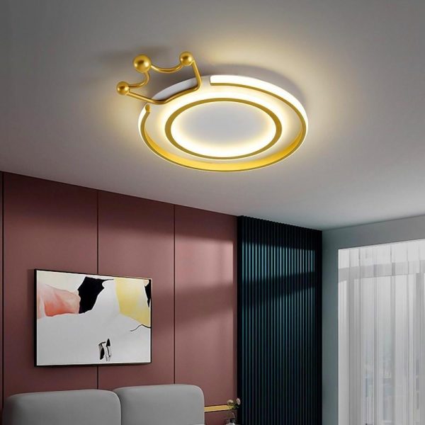 Circle Crown LED Flush Mount Ceiling Lights Regal Lights - Image 5