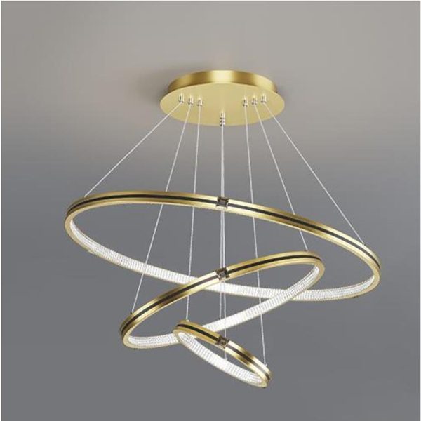 Stylish 3 Rings LED Chandelier - Image 6