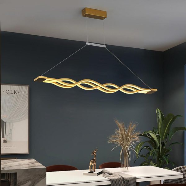 Multiwave LED Nordic Dining Chandelier Kitchen Lighting Ceiling Light - Image 4