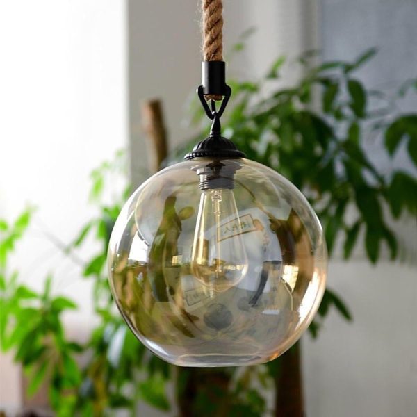Electroplated Glass Globe Design LED Modern Pendant Lighting Chandeliers - Image 3