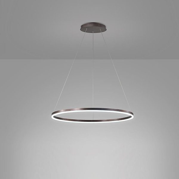 Circle LED Modern Chandelier Pendant Light Hanging Lamp Island Lights - Image 18