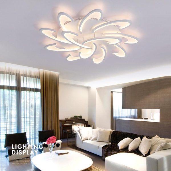 Artistic Flush Mount Ceiling Lights Geometric Acrylic LED Lights - Image 7