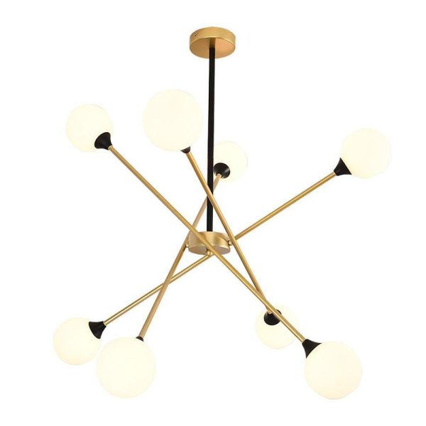 LED Modern Glass Sputnik Chandelier Pendant Light Hanging Lamp Island Lights - Image 8