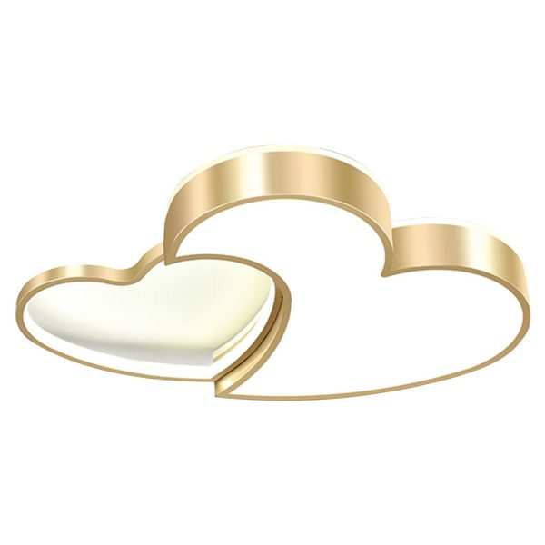 Nordic Creative Heart-shaped High Light Transmittance LED Dimmable Ceiling Lamps - Image 10