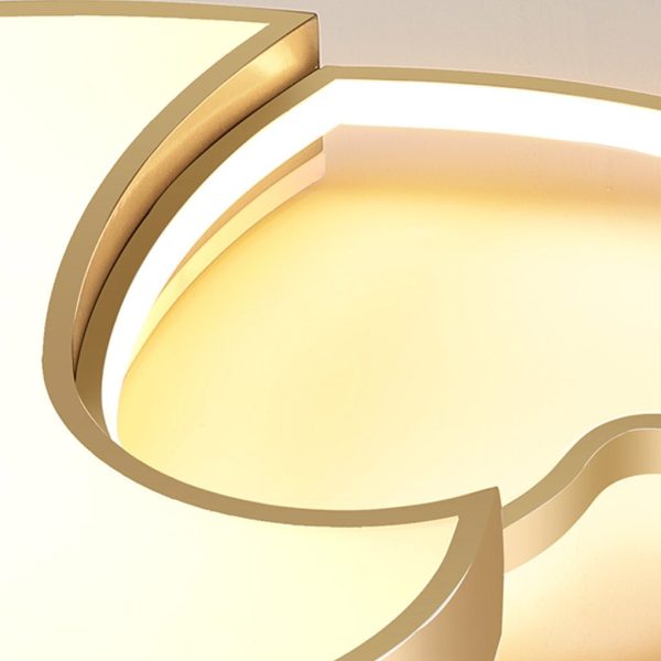 Nordic Creative Heart-shaped High Light Transmittance LED Dimmable Ceiling Lamps - Image 11