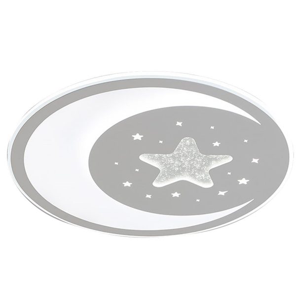 Nordic Creative LED Ultra Thin 3-color Adjustable Ceiling Light with Remote Control - Image 9