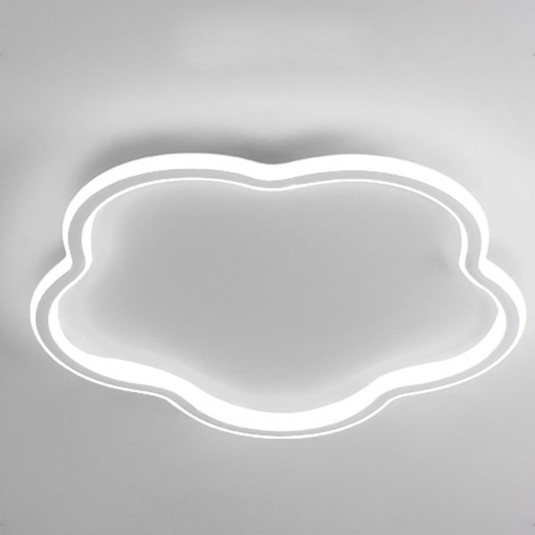 Nordic Creative Ultra-thin Cloud Shape Three Color Adjustable LED Ceiling Lamps - Image 6