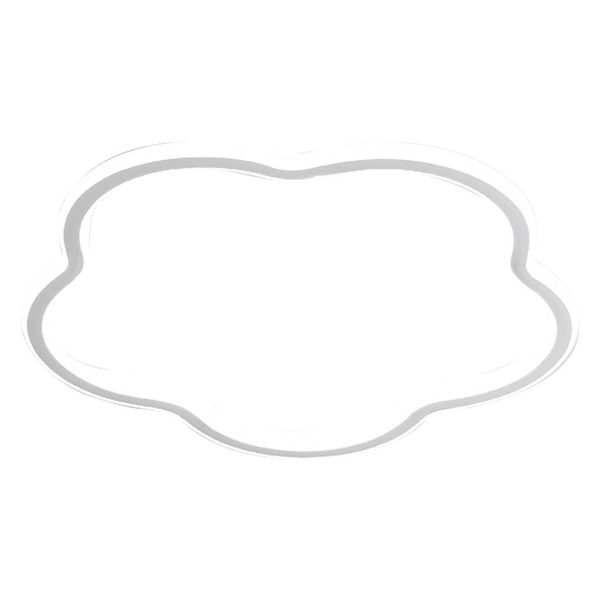 Nordic Creative Ultra-thin Cloud Shape Three Color Adjustable LED Ceiling Lamps - Image 7