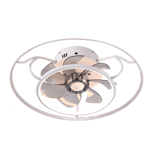 Nordic Frequency Conversion Adjustable Ceiling Fan Lights For Living Room Bedroom Dining Room - Image 7