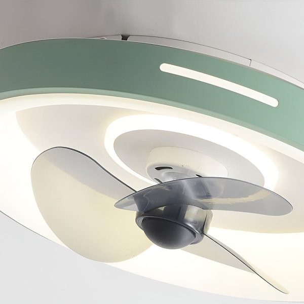 Nordic Inverter Ceiling Fan Light Ultra-thin Silent Ceiling Fan Lamp Intelligent - Image 9