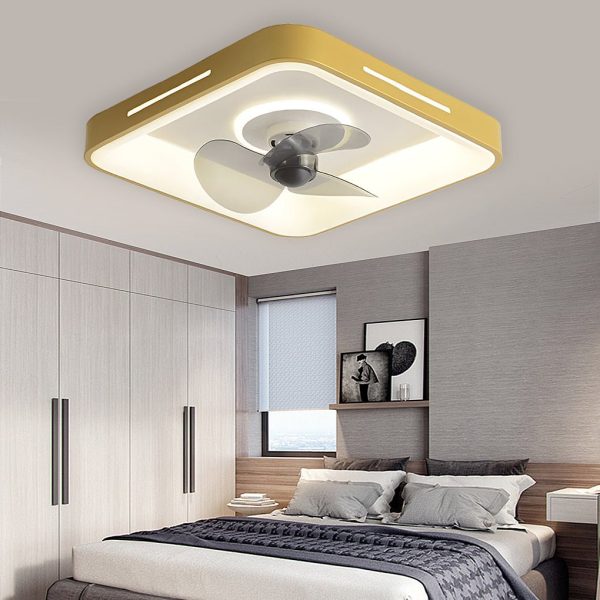 Nordic Inverter Ceiling Fan Light Ultra-thin Silent Ceiling Fan Lamp Intelligent - Image 8