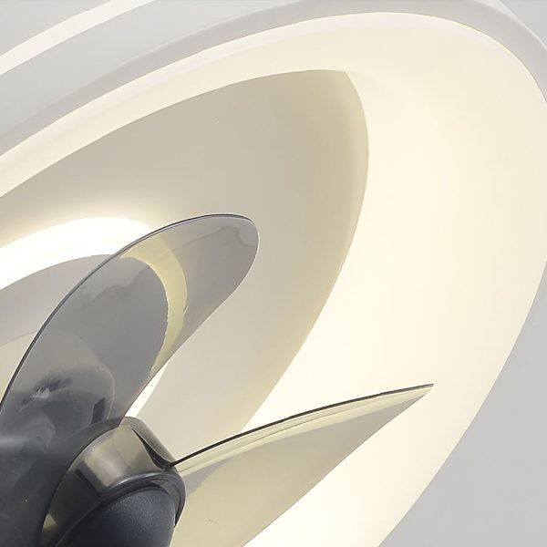 Nordic Inverter Ceiling Fan Light Ultra-thin Silent Ceiling Fan Lamp Intelligent - Image 10