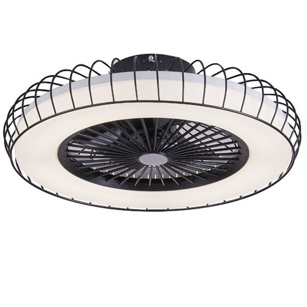 Nordic Invisible Fan Bladeless Stepless Dimming Integrated Ceiling Fan Lamp - Image 9