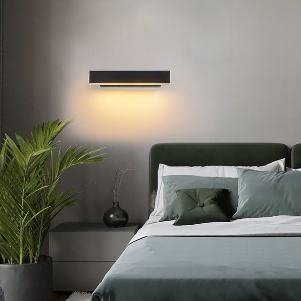 Nordic Minimalist 360?? Rotatable LED Wall Lamp for Bedside Corridor Aisle - Image 4