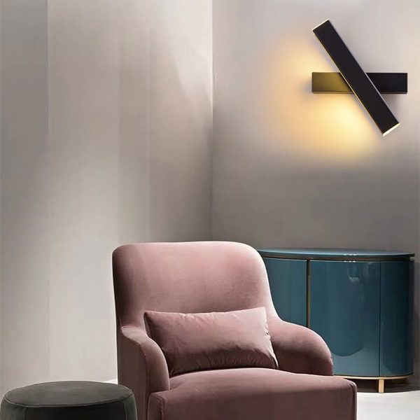 Nordic Minimalist 360?? Rotatable LED Wall Lamp for Bedside Corridor Aisle - Image 3