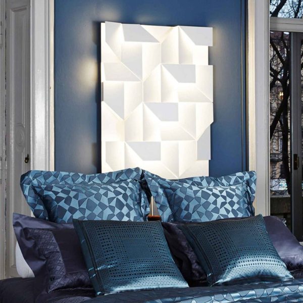 Nordic Minimalist Art Geometric Design Stepless Dimming LED Wall Lamp for Living Room - Image 6